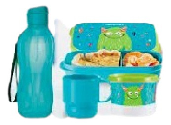 Set Tupperware Infantil Monstruito