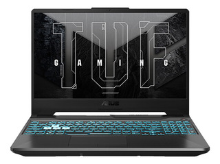 Portátil gamer Asus TUF Gaming FA506IC negra 15.6", AMD Ryzen 5 4600H 8GB de RAM 512GB SSD, NVIDIA GeForce RTX 3050 144 Hz 1920x1080px Windows 10 Home