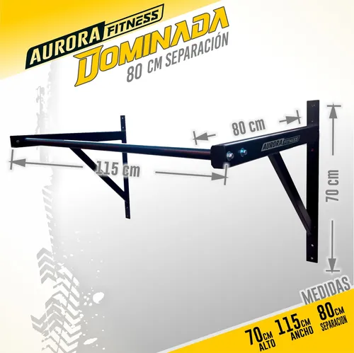 Barra dominadas crossfit medidas sale