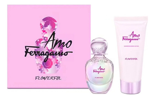 Ferragamo Flowerful Set Amo Spray 50 Ml + Locion 100ml