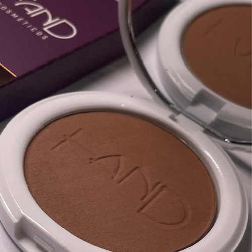 Pó De Contorno Da Fand Makeup Café Multiuso Blush E Bronzer