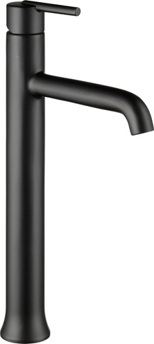 Grifo Lavabo Para Color Negro Mate Baño Un Solo Agujero