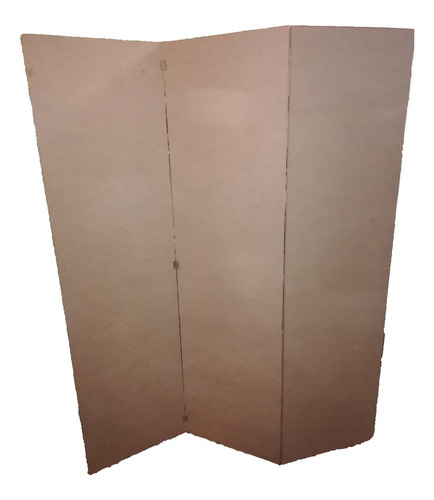 Imagen 5 de 8 de Biombo Separador De Mdf Natural Precio Por Hoja