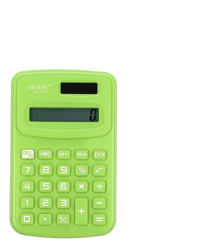 Mini Calculadora De Bolsillo 8 Digitos Escolar O Comercial