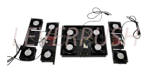 Imagem 3 de 3 de Kit De Ventilação Para Rack Com 2 Ventiladores