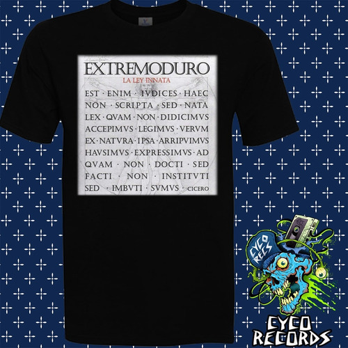 Extremoduro - La Ley Innata - Rock - Polera- Cyco Records