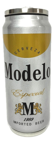 Termo Lata D Cerveza Refresco Modelos Acero Inoxidable 500ml Color Modelo Especial Plata