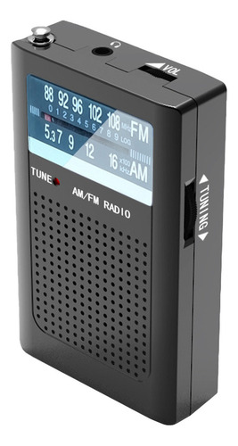 Mini Radio Digital De Sintonización Estéreo Am/fm De 2 Banda