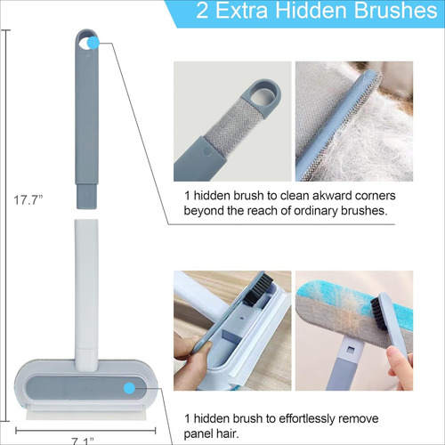 Pet Hair Remover Long Handle Reusable