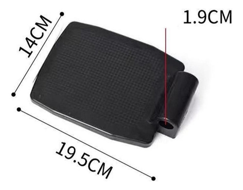 Pedales Del Reposapié De Silla Placas De Pie De Pp Con Eje