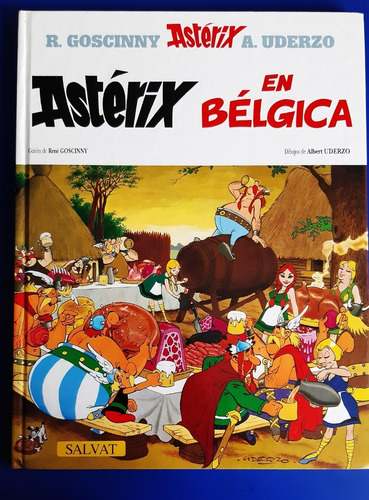Libro Comic Asterix En Belgica - Ed Tapa Dura - Nuevo