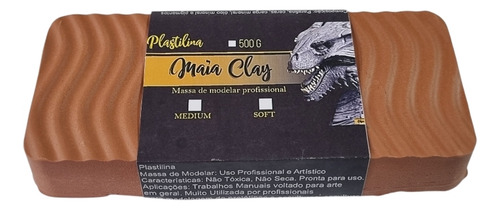 Plastilina Medium Maiaclay Massa De Modelar Modeling Clay