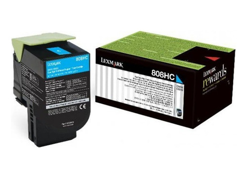 Toner Lexmark 808 Hc 80c8hc0