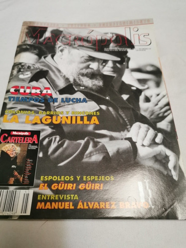 Revista Macropolis 1992 Cuba Fidel Castro