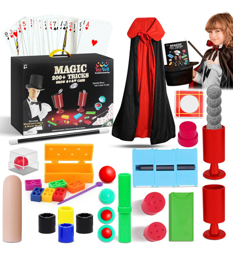 Kit Mágico Para Niños Más De 200 Trucos Y Diversión