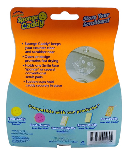 Soporte De Esponja Scrub Daddy Candy En Acrílico