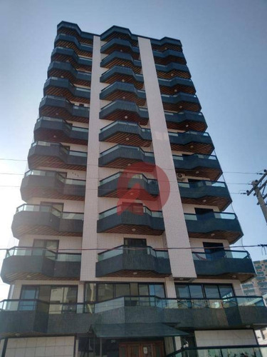 Imagem 1 de 22 de Apartamento Com 2 Dormitórios À Venda, 89 M² Por R$ 380.000,00 - Vila Guilhermina - Praia Grande/sp - Ap3086