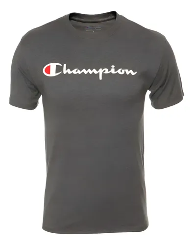 Playera champion gris sale