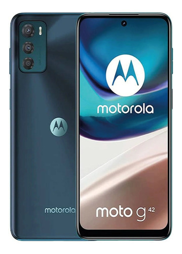Celular Liberado Motorola G42 Azul Reacondicionado Muy Bueno (Reacondicionado)