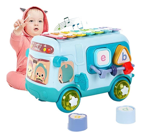 Instrumentos Musicales Baby Toys Piano Bus .