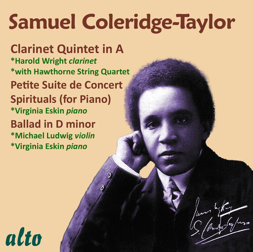 Virginia Eskin Samuel Coleridge -taylor 1875-1912 Cd