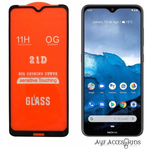 Vidrio Templado Nokia 6.2 Completo