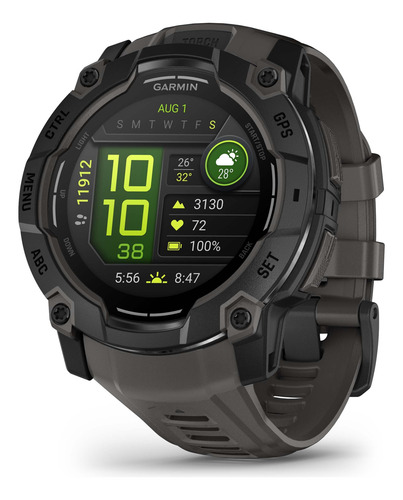 Garmin Reloj Instinct 3, 50 Mm Amoled, Negro