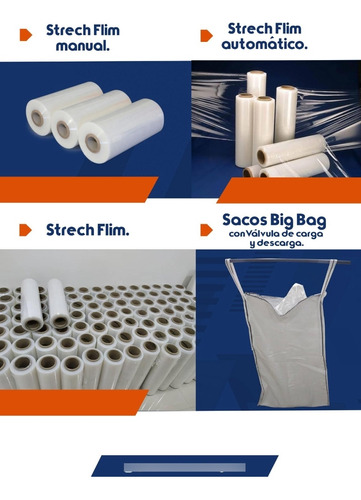 Stretch Film Industrial Bobina De 4kg.