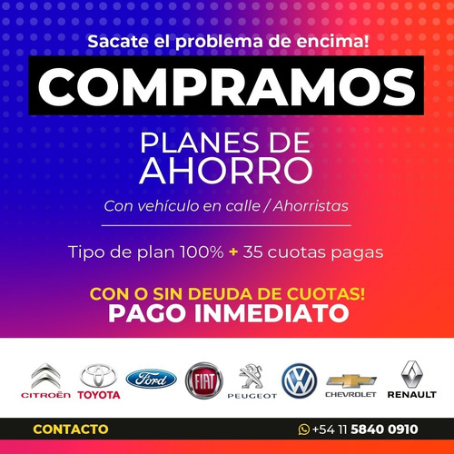 Ford Plan De Ahorro 100% C/mas De 35c. Cotizo Y Compro Ahora