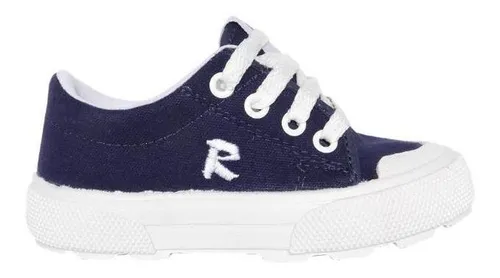 Zapatillas Ni os Colegiales Lona Con Cord n Escolar Rigazio