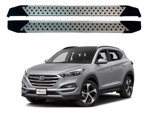 Estribos Premium Alum Bronx Hyundai Tucson 2015-2020