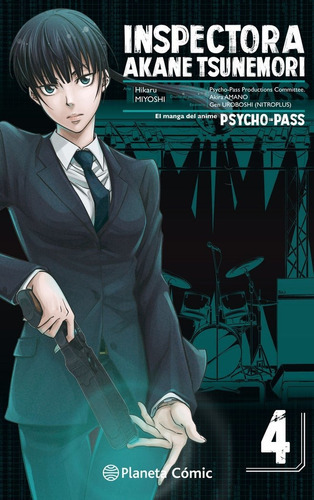 Psycho Pass Nãâº 04/06, De Amano, Akira. Editorial Planeta Comic, Tapa Blanda En Español