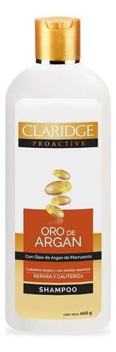 Claridge Proactive Shampoo Oro De Argan 400ml