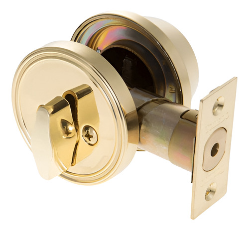 Cerrojo Cilíndro Sencillo Toledo Locks Cv1800us3 12 Pz