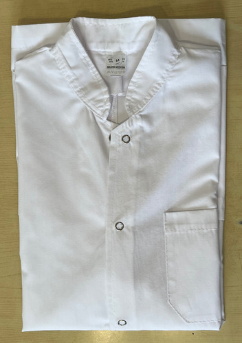 Chaqueta Mao Hombre Blanca Manga Corta Startex
