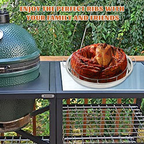 Oligai Estante Acanalado Para Ahumar Y Asar A La Parrilla, I