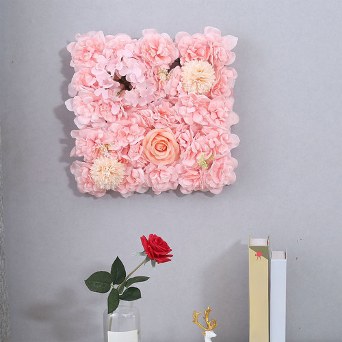 Panel De Pared Con Forma De Flor En V, Hidra, Flor De Seda A