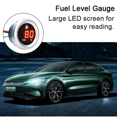 Tf Indicador Digital De Nivel De Combustible Con Alarma