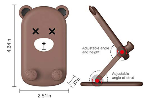Soporte Para Celular Anpdasi, Plegable Y Ajustable,