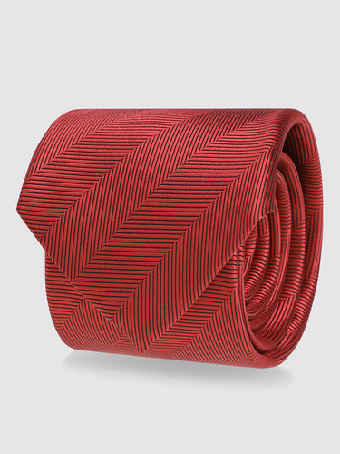 Corbata Brera Microtextura Hombre 416 Salmón Única