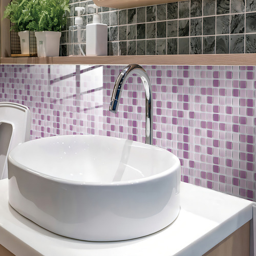 Número 10 de pegatinas de cristal para bricolaje, pegatinas de pared de color crepúsculo