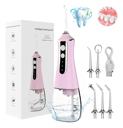 Irrigadores Bucales Flosser De Agua Portátil Y Recargable