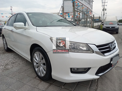 Honda Accord 3.5 Ex-l Sedan V6 Piel Abs Qc Cd Cvt