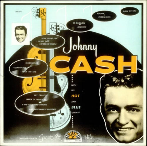 Johnny Cash With His Hot And Blue Guitar Cd Imp.new En Stock