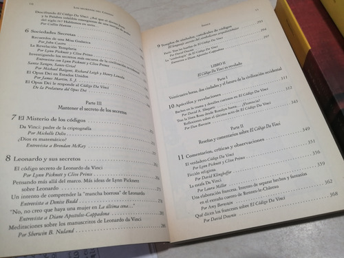 Los Secretos Del Código Da Vinci. +2 Afines De Dan Brown (Usado)