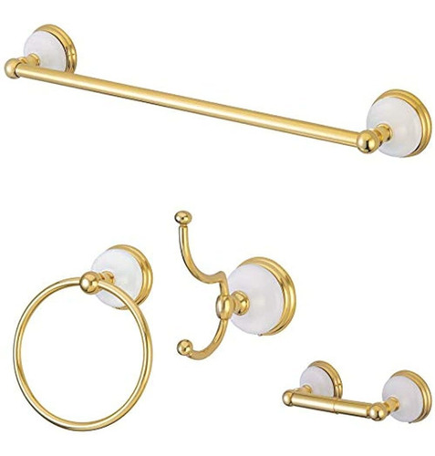 Kingston Brass Bak1111478pb Juego De Accesorios De Baño Vic