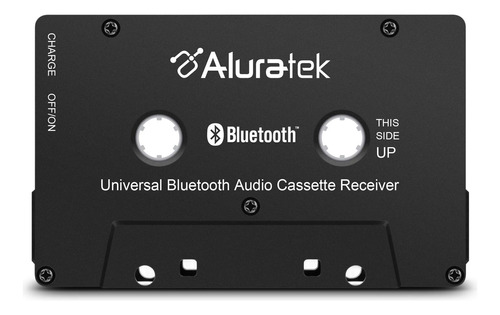 Receptor De Casete De Audio Bluetooth Universal Aluratek Con