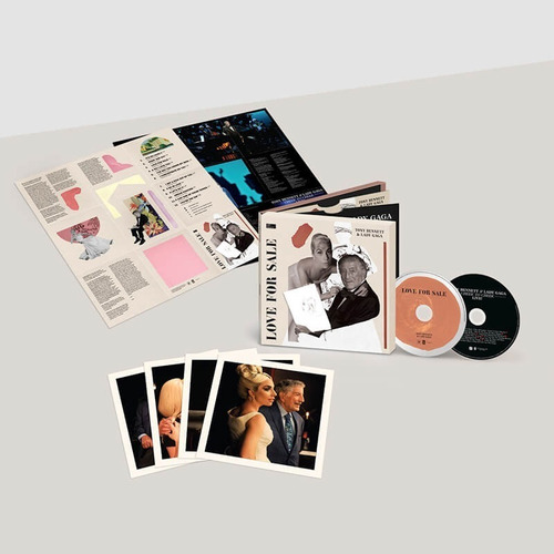 Tony Bennett & Lady Gaga Love For Sale Deluxe Edition 2 Cds.