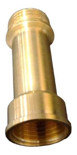 Niple 1/2 X 1/2 He - Hi Bronce 50mm Conector Ventas Rey