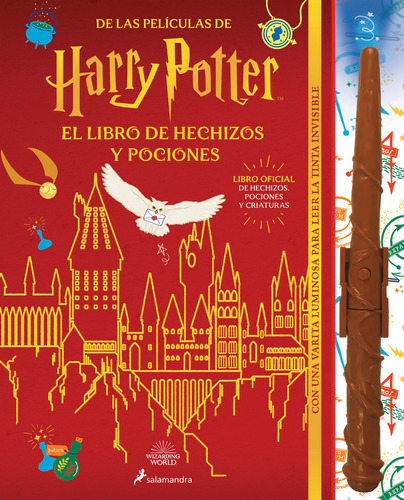 Harry Potter El libro de hechizos y pociones de J.k. Rowling salamandra infantil y juvenil